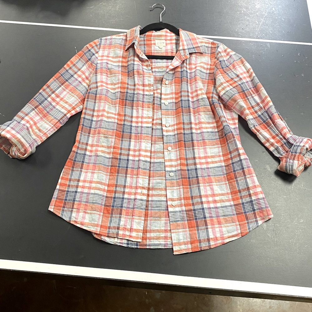 Plaid button down - Picture 2 of 2